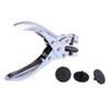 6MM/8MM Manual Single Round Hole Puncher, Plastic Bag OPP Bag PVC Packaging Bag Hole Punching Pliers with 3 Gaskets