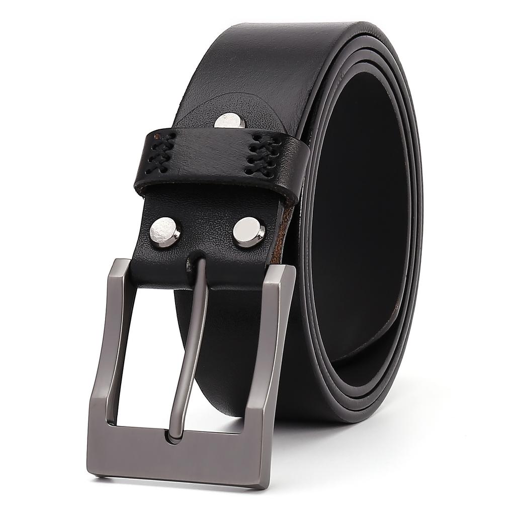 Ремень в стиле ретро для мужчин, первый слой из коровьей кожи, ремень для мужчин из натуральной кожи, простой ремень, ремень для мужчин, высокий уровень чувствительности