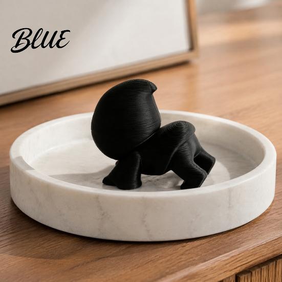 Коллекционные Модные Игрушки 3D Печатная Фигурка Жнеца Йоги Юмористическая Статуэтка Скелета Милый Статуэтка в Темном Стиле Готический Декор для Стола Забавная для