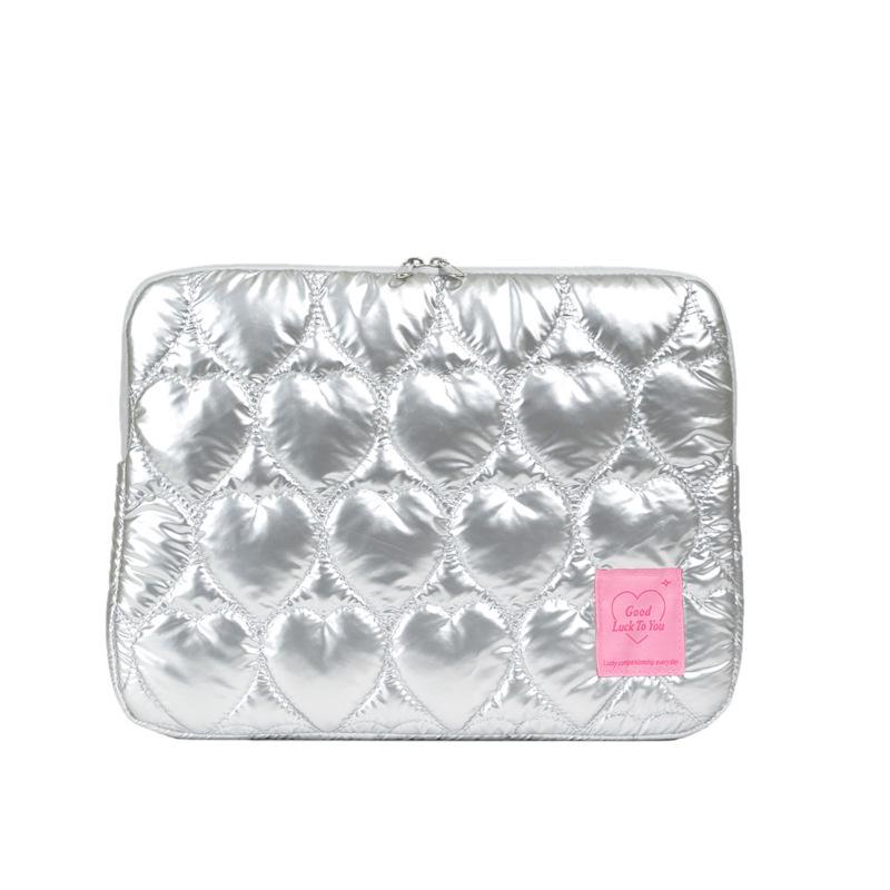 Корейская милая вышивка для 15-дюймового ноутбука и 11-дюймового iPad, многоцветный хлопковый дизайн в виде макарон