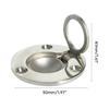 Door Knob Handle Pull Ring Stainless Marine Boat Caravan Deck Hatch Flush Pull Lift Handle Furniture Cabinet Pull Handle