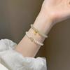 Очень изящный жемчужный браслет женский ins нишевый дизайн высококлассный новый браслет на день рождения