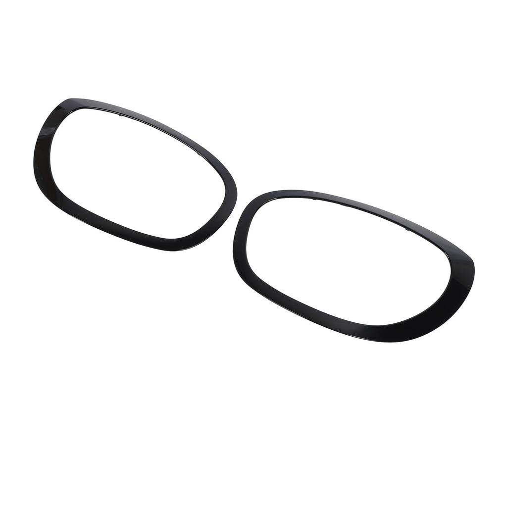 Кольцо отделки фары 1 пара Не выцветающее Легко установить Крышка кольца отделки фары 51138739351 для Cooper F60 Countryma 2017 по 2025