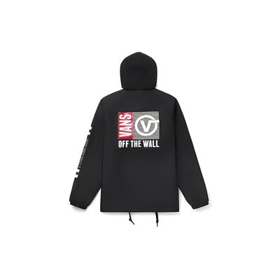 Vans Повседневная куртка с логотипом, унисекс, черная VN0A489TBLK