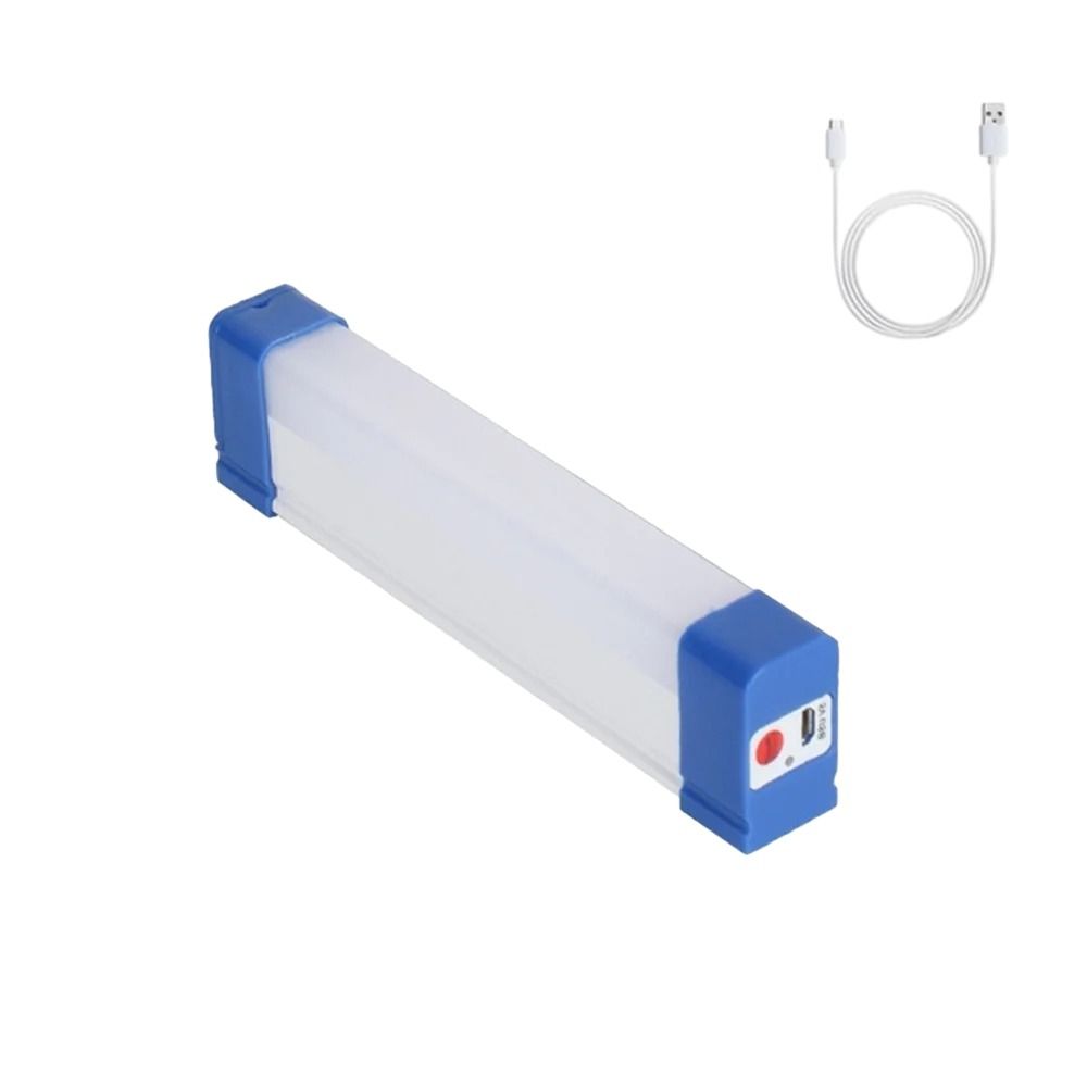 Solar Camping Lamp Long Strip Night Market Lampu Portable LED Tube Fishing