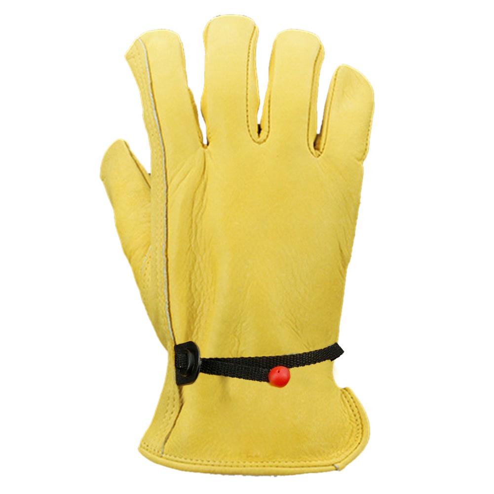 FEIJIEAST рабочие перчатки из воловьей кожи для садового мотоцикла, вождения, сварочные мастерские, нескользящие