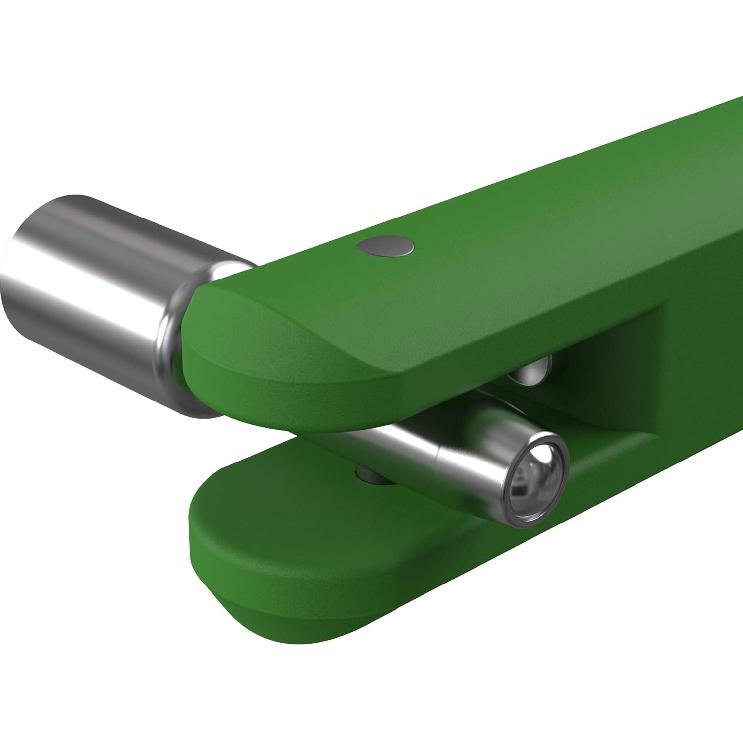 BASIKER Tire Valve Stem Puller Tool No Scratch With Valve Core Tool Green Perfect Replacement For Universial Car Valve Stem Extenders Straight Metal