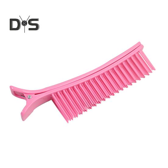 1/2/3/4Pcs Hair Sectioning Grip Clips Professional Hair Stylist Clip Hair Parting Comb Clips for Salon Hair Cutting Coloring