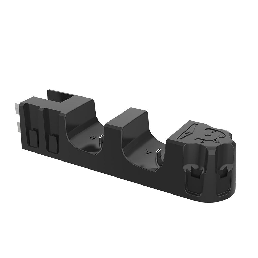 Зарядная станция 6-в-1 для Nintendo Switch, Joy Pad 2 Pro, поддержка зарядки USB 2.0 и игровых аксессуаров