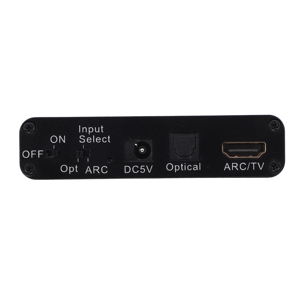 HD Multimedia Interface ARC Converter 192KHz DAC Digital To Analog Converter 3.5mm Jack for TV