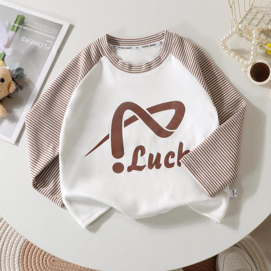 Детский базовый слой с длинным рукавом из шерсти и шелка - Теплый осенне-зимний топ для мальчиков и девочек