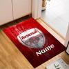 Custom Name Arse-nal Football Crest Rug Game Carpet, Floor Mat for Bedroom Living Room Entryway Rug, Home Decor Idea Gift for Christmas birthday