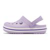 Детские сандалии Crocband Clog K, амортизирующие и износостойкие, фиолетовая детская модель