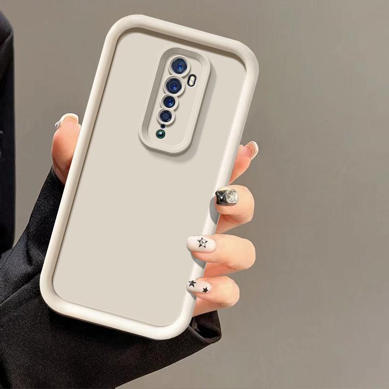 Для OPPO Reno2 Z Чехол для телефона OPPO Reno2 F Чехол для телефона OPPO Reno 2Z Матовая задняя крышка Защита с ощущением кожи Противоударный чехол