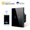 Приложение Apple Home Kit Беспроводной Wi-Fi выключатель света Siri Voice Remote Control Умный дом Сенсорный переключатель Работает с Apple Homekit Стандарт ЕС