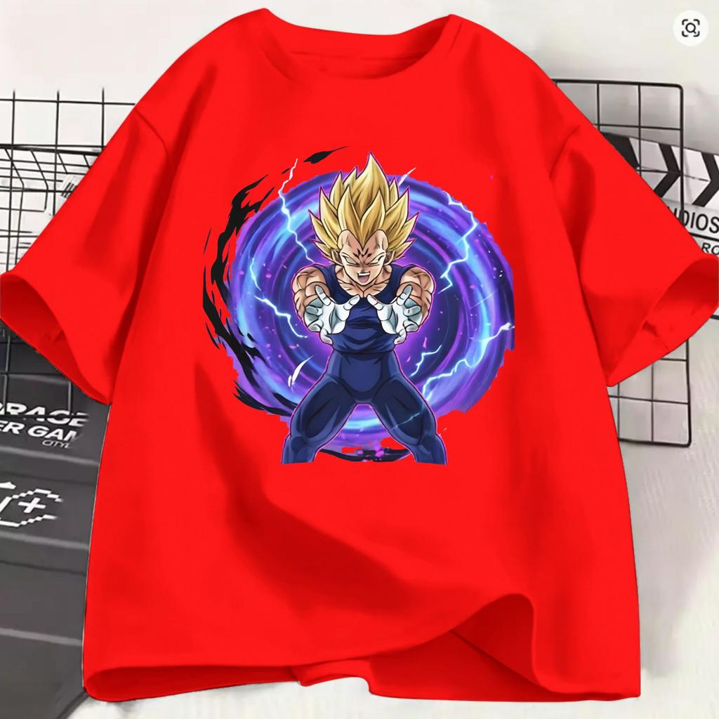 Dragonballs 100 Cotton T Shirt For Unisex Summer Vintage Tshirts Oneck Novelty Tees Oversized Design Tops