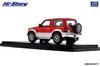 Hi Story Mitsubishi Pajero METALTOP WIDE Venus Silver Готовый продукт 1/43 XR-II (1991) Красный/Грейс