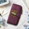 Mud Life Offroad PU Long Wallet for Outdoor Adventure Stylish Portable Card Holder Purse