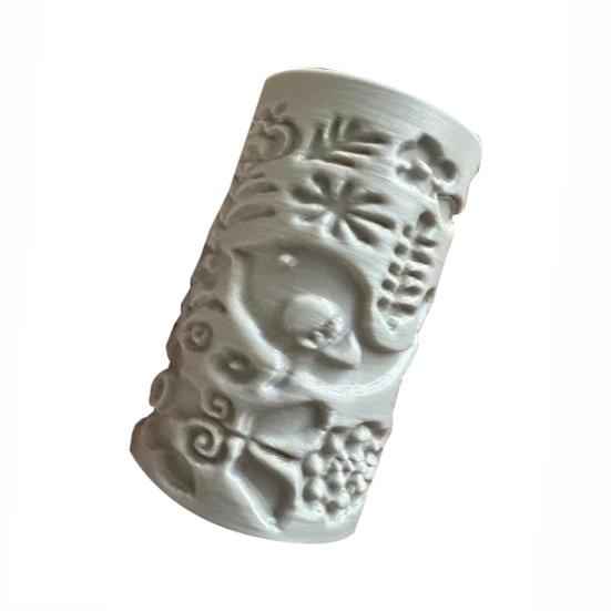 Полимерная глина Текстурный ролик для тиснения Керамическая глина Моделирование Узорный ролик DIY Бытовые Керамическая плитка из глины Текстурные инструменты для тиснения