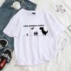 Женская футболка Harajuku с изображением динозавра 90-х годов, женские топы с круглым вырезом, белая летняя одежда с короткими рукавами для женщин 3XL