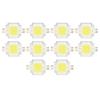 10PCS COB Light Source 10W /6500K Integrated LED Chip 12V/700mA for  Lamp Accessories Pure White