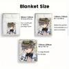 Nijisanji En Luxiem 2D Flat Pattern Flannel Blanket High quality All Seasons Warmth and Comfort Perfect for Christmas Gifts.DMT0925144