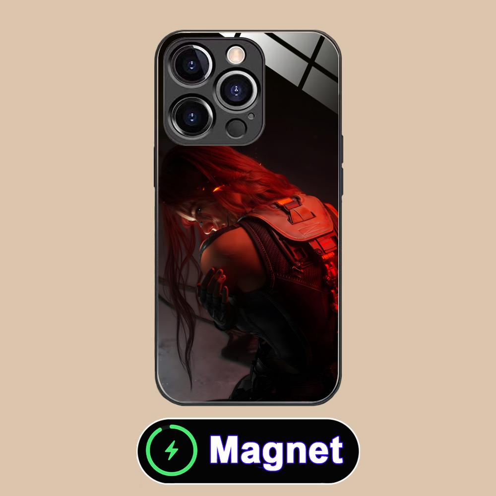 Game Delta Force Glass MagSafe Mobile Phone Case for iPhone 17 16 15 14 13 12 11 Air Pro Max Plus Mini Colorful Cover