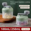 Tableware Garlic Pounder Cordless 100ml 250ml Food Stir Portable Food Grinder  for Kitchen Tool