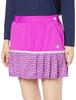New Balance Pleated Skirt with Inner Golf 1 Women's (Moisture-Wicking, Quick-Drying, Stretchy, Pettipants) / / 012-3134511 080_Purple [M]