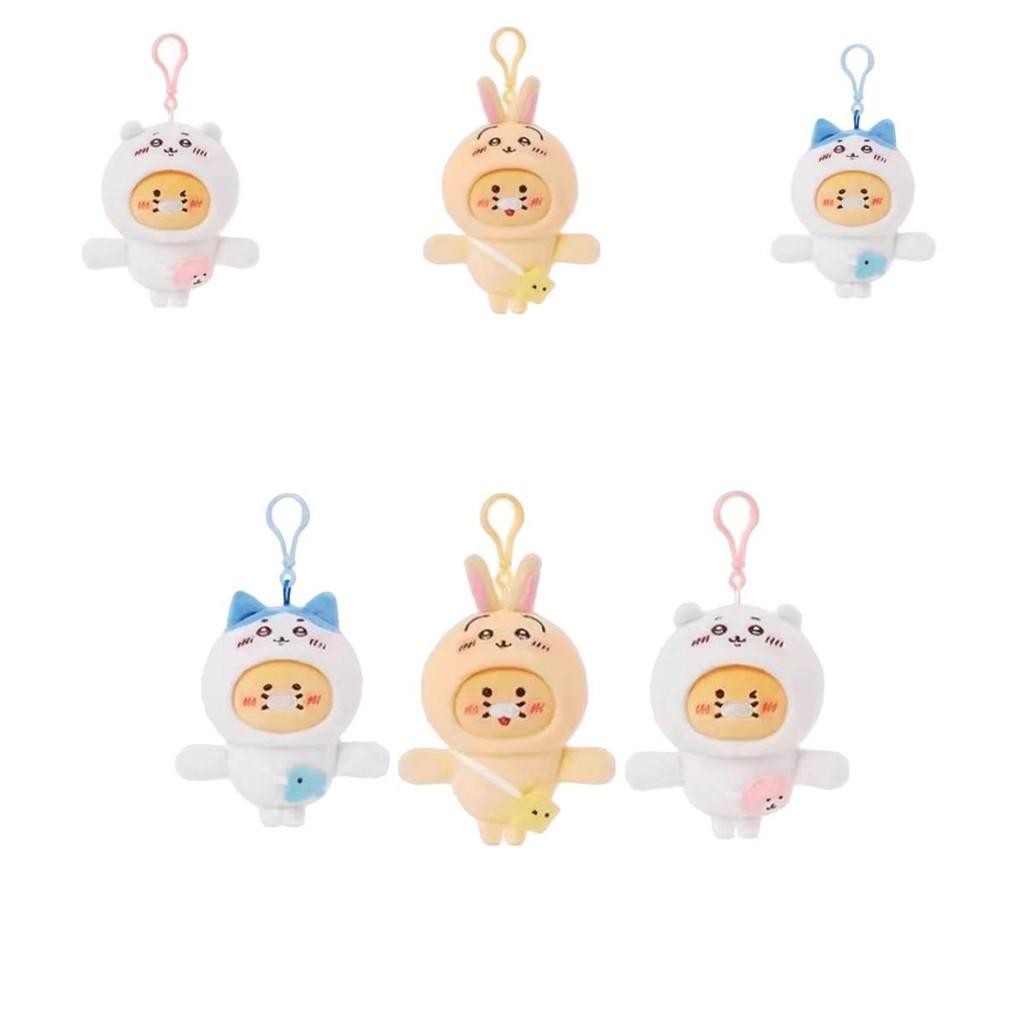 Очаровательный плюшевый брелок с персонажем Хачиварэ Чиикава с магнитом для сумки, школы