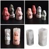 3D Bride Holding Flower Candle Crafting Mold Silicone Mould for Unique Handmade Crafts Wedding Decoration Making Mold