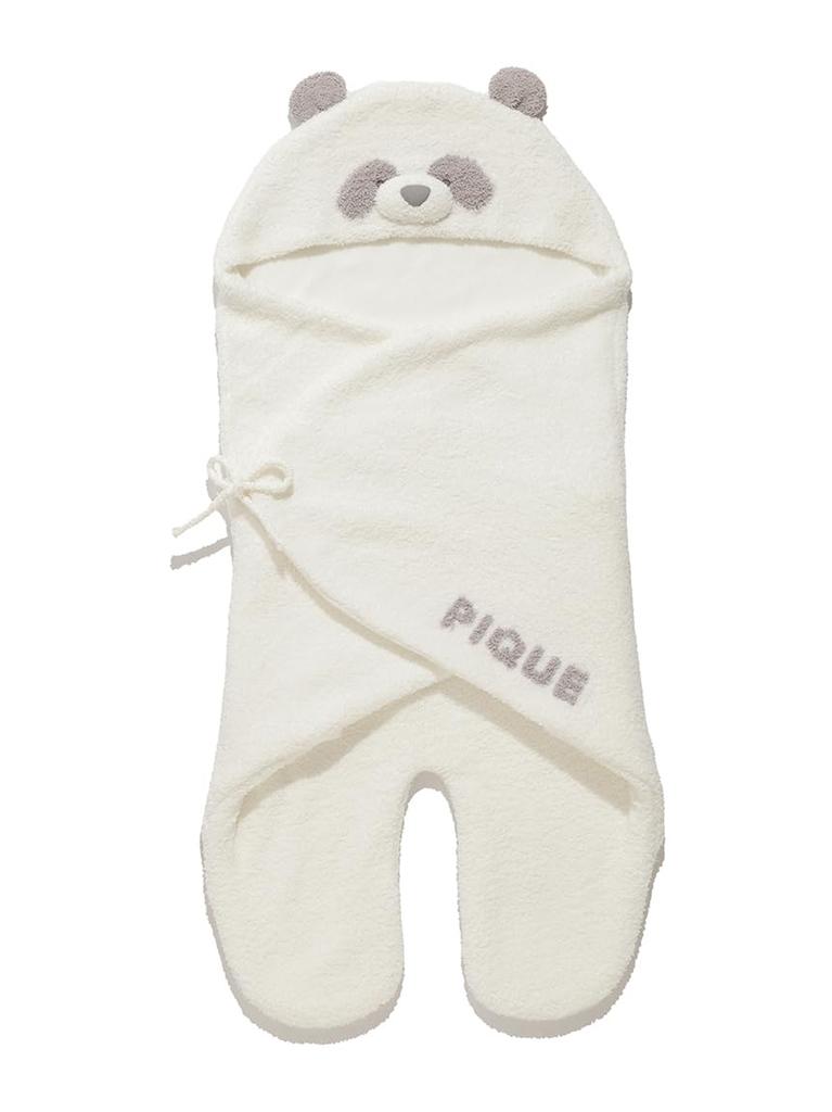 BABY Powder Animal Swaddle PBGG259020 OWHT F [Gelato Pique]