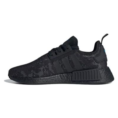 NMD_R1 Черные мужские кроссовки Carbon Camo Core-Black Grey-Five IG5535