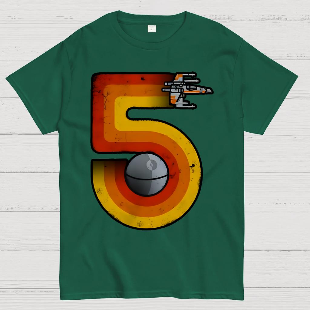 Red Five - Rebel Alliance Unisex 100% Cotton Summer Casual Cool Loose T-Shirt