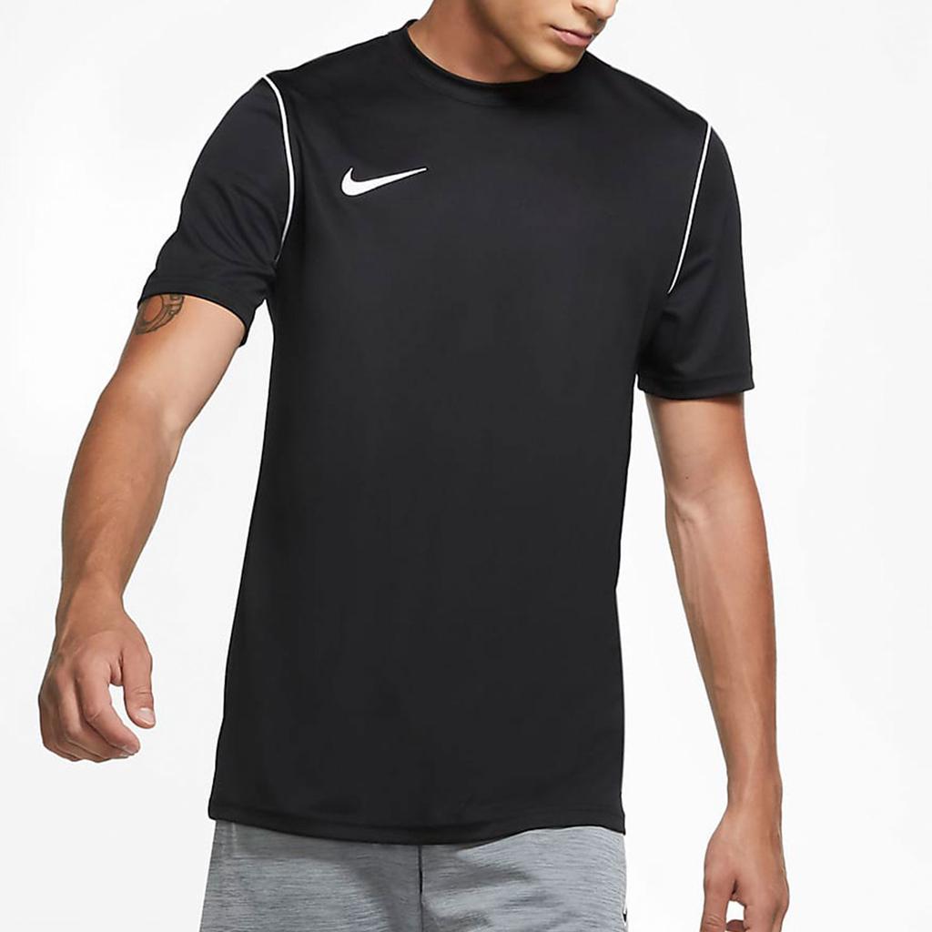Nike Приталенный однотонный пуловер с цветочным принтом и круглым вырезом, футболка с короткими рукавами, мужские топы, черный BV6883-010