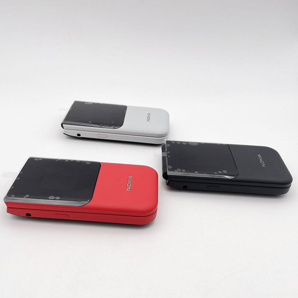 Восстановленный оригинальный мобильный телефон Nokia 2720 раскладной 4G с двумя SIM-картами