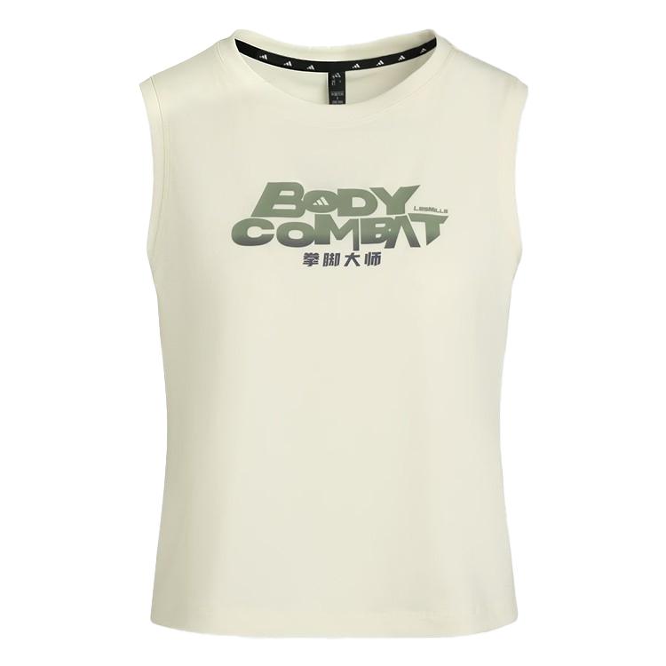 Adidas Tank Top Series Comfortable Round Neck Letter Sleeveless Sports Vest Women Tops KT6892