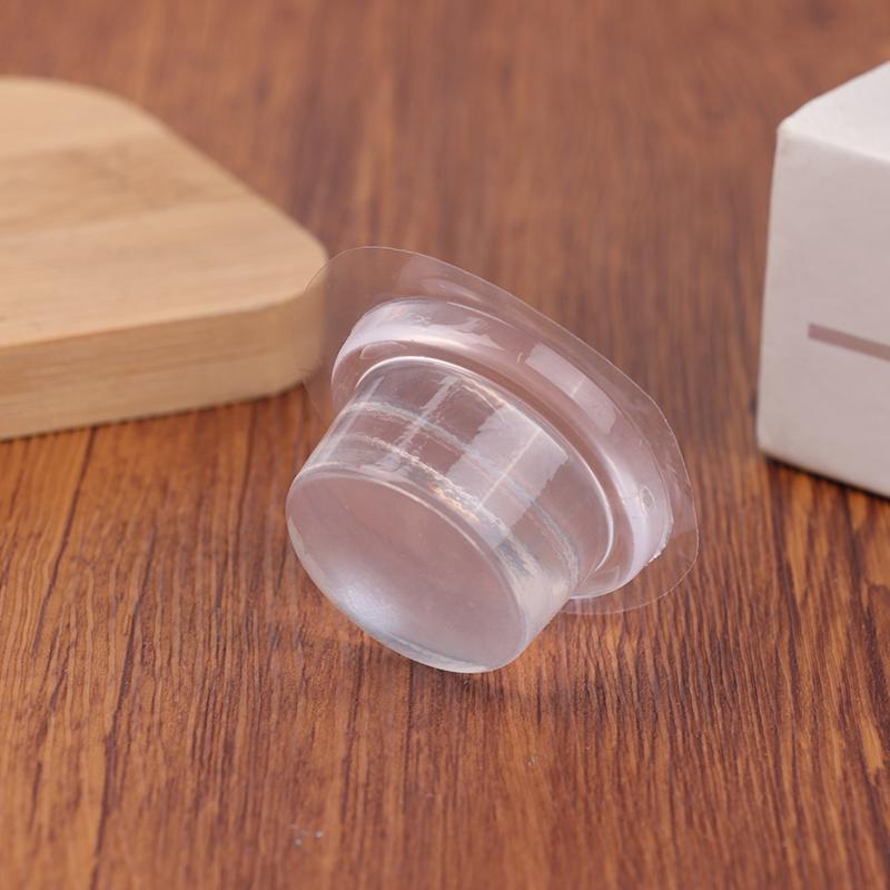 1/3/5PCS Transparent Silicone Door Stopper No Drill Anti Bump Pad For Office Home Safety Protection Dodgers Door Stop