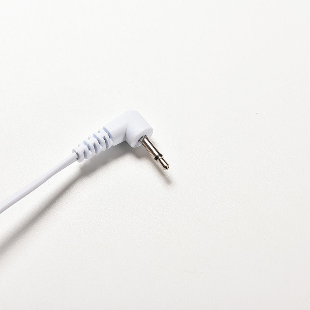Lead Connecting Massager Cables Digital Buttons Electrode Wire Plug 2.5mm TENS