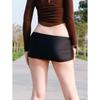 Pure Color High Stretch Bodycon Skirt For Summer Fashion And Daily Wear