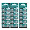 Pack of 10/20/30/40pcs AG12/LR43 Button Cell Batteries SR43SW LR1142 186 386A Coin Cells for Watches Remote Toy
