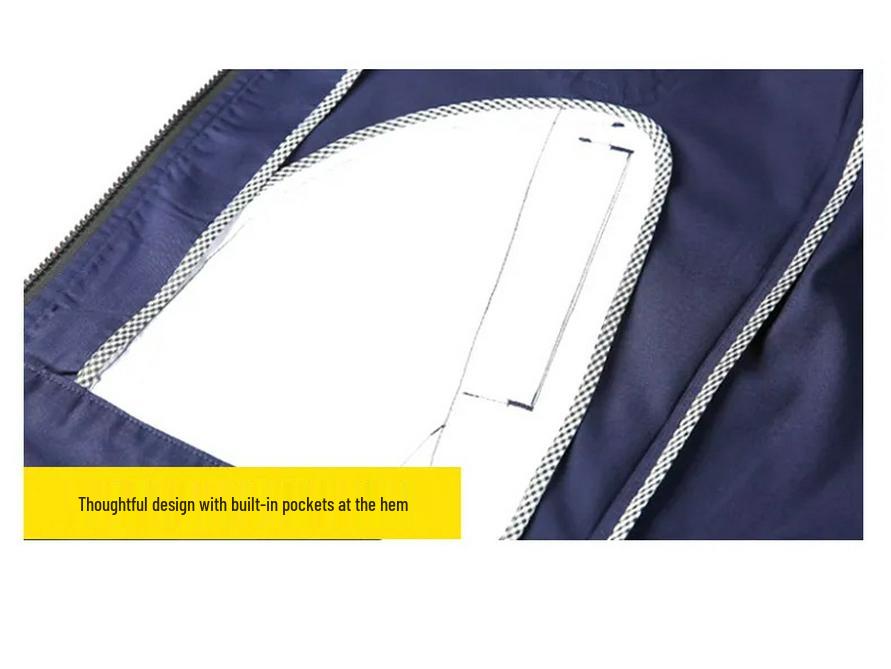 Cold-Proof Winter Workwear Set: Reflective, Thickened Cotton-Padded Overalls for Auto Repair Shops