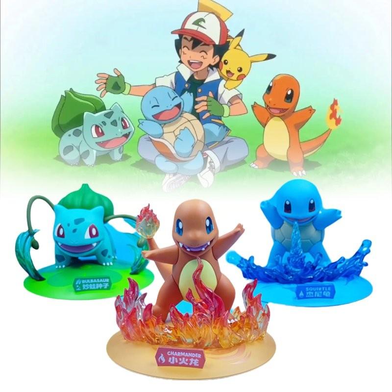Bulbasaur Charmander Squirtle Toy Model Child Christmas Decoration Gift