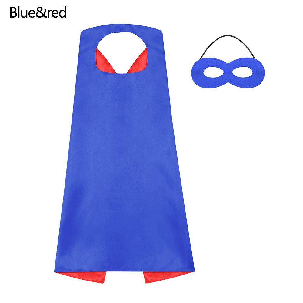 Фестиваль маскарадный костюм Хэллоуин косплей супер герой плащ маска мальчики девочки плащ супергерой костюмы