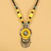 Necklace Tibetan Jewelry Forehead Pendant Ethnic Tassel Necklace Ethnic Head Chain Bohemia Tiara