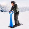 Foldable Ski Scooter With Handle, Folding Ski Scooter, Can Be Used On Snow & Grass For Kids Toddlers & Teenagers