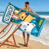 Octonauts History Print Beach Towel, Large Soft Quick Dry Towel for Beach Camping Swimming