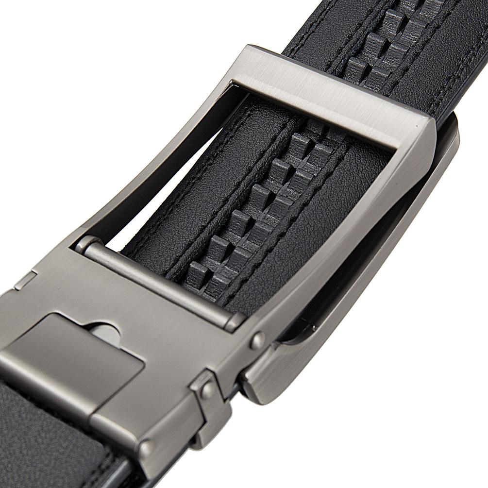 1 шт. Мужской ремень с автоматической пряжкой, модный деловой ремень из коровьей кожи, ремень Ly36-3 3315-1