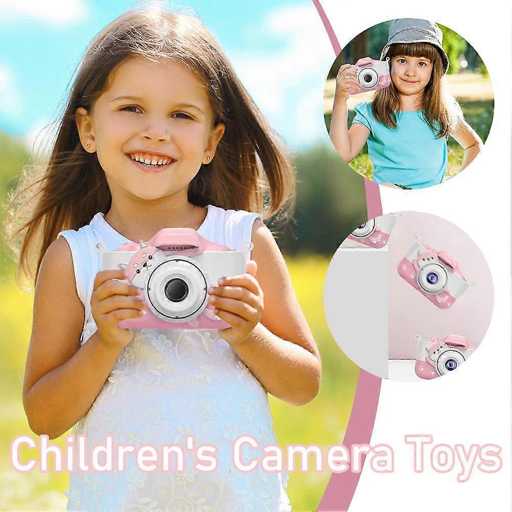 Children Camera Toys Dual Front And Rear Cameras Selfie Video Camera Toys