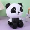 Cartoon Little Panda Piggy Bank Handmade Desktop Panda Ornament Animal Saving Jar  Festival Gift